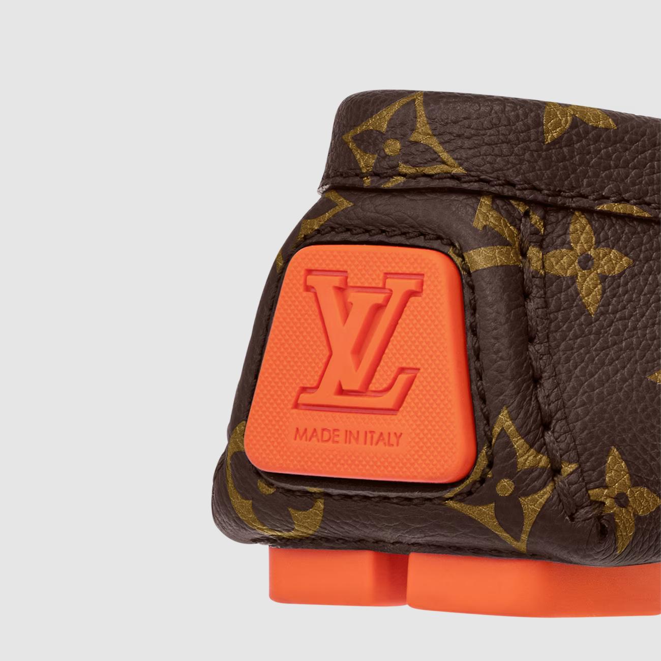 Giày Louis Vuitton Driver Mocassin Nâu